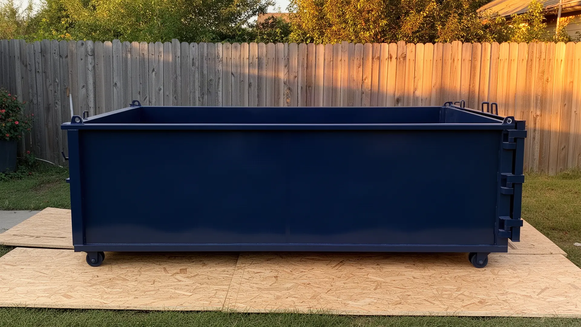 Roll-off dumpster from Poplar Island Dumpster Rental in Milwaukee, WI